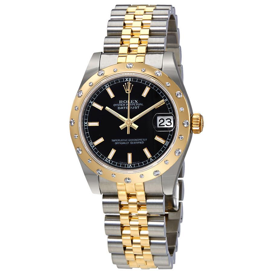 Replica Rolex Lady Datejust Watches 178343BKSJ