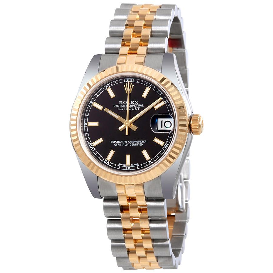 Replica Rolex Lady Datejust Watches 178273BKSJ
