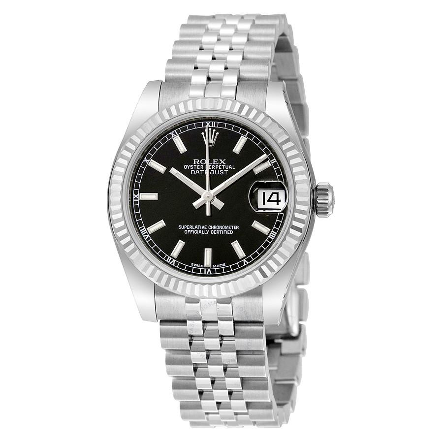 Replica Rolex Datejust Lady 31 Watches 178274BKSJ