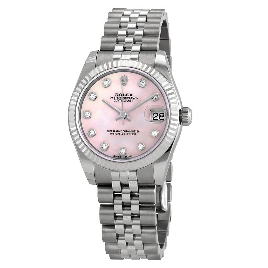 Replica Rolex Datejust Lady 31 Watches 178274PMDJ
