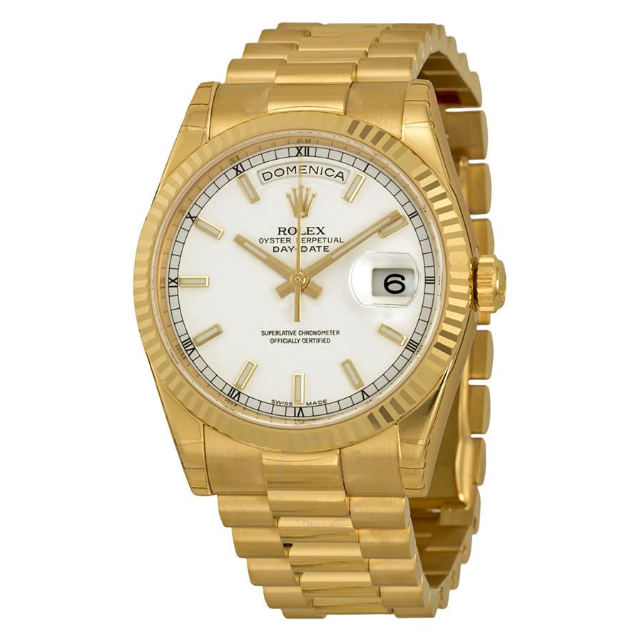 Replica Rolex Day-Date Watches 118238WSP
