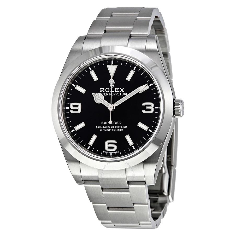 Replica Rolex Explorer Watches 214270BKASO