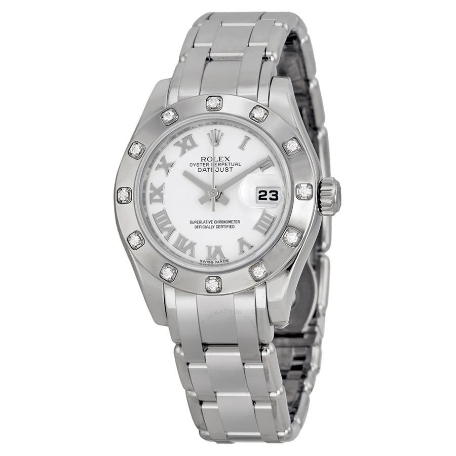 Replica Rolex Lady-Datejust Pearlmaster Watches 80319