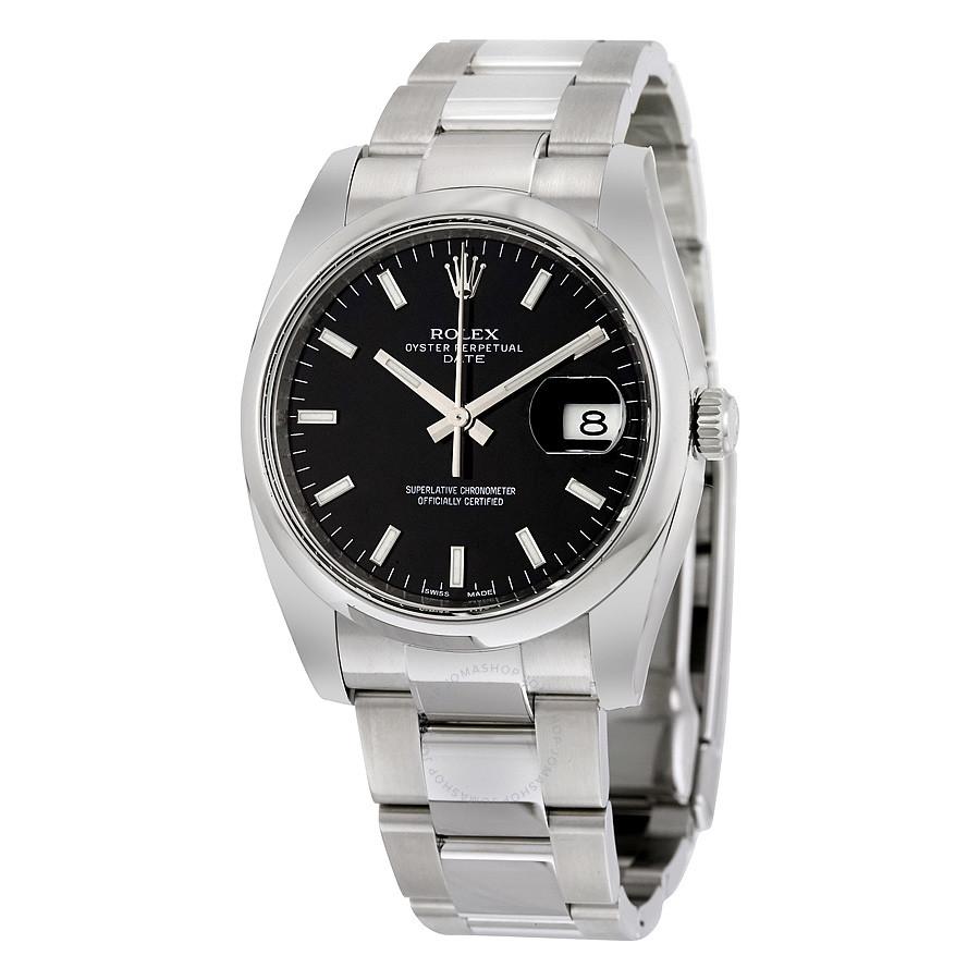 Replica Oyster Perpetual Oyster Perpetual Date Watches 115200BKSO