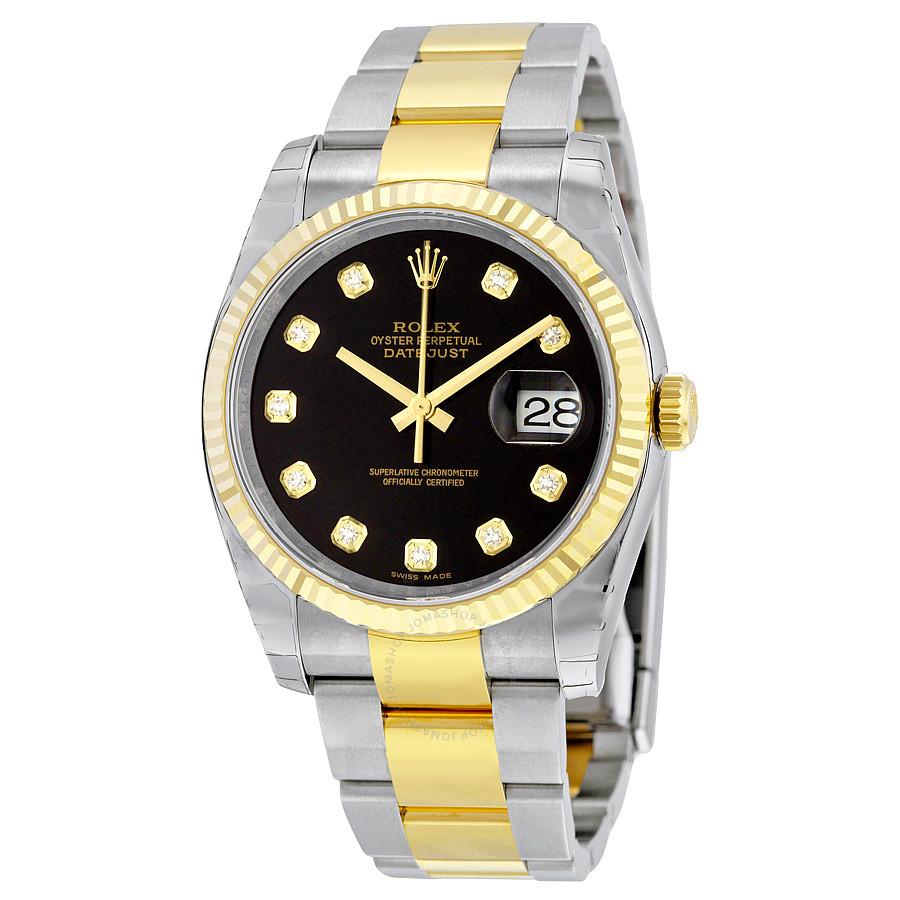 Replica Rolex Datejust Watches 116233BKDO