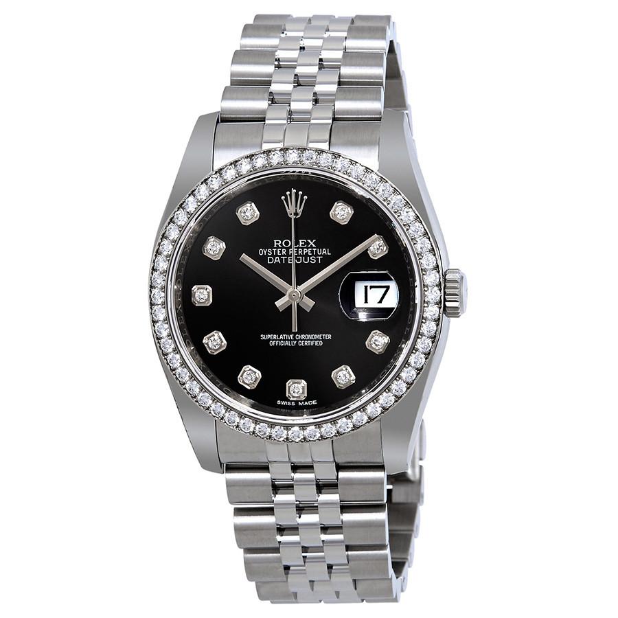 Replica Rolex Datejust Watches 116244BKDJ