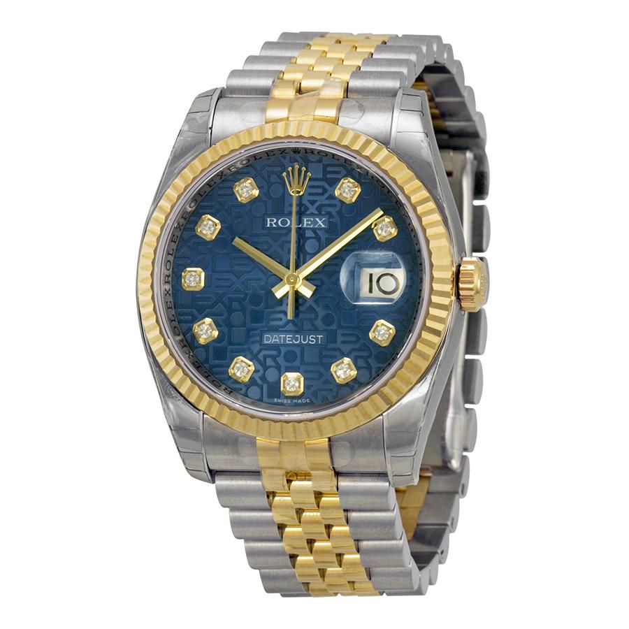 Replica Rolex Datejust Watches 116233BLJDJ