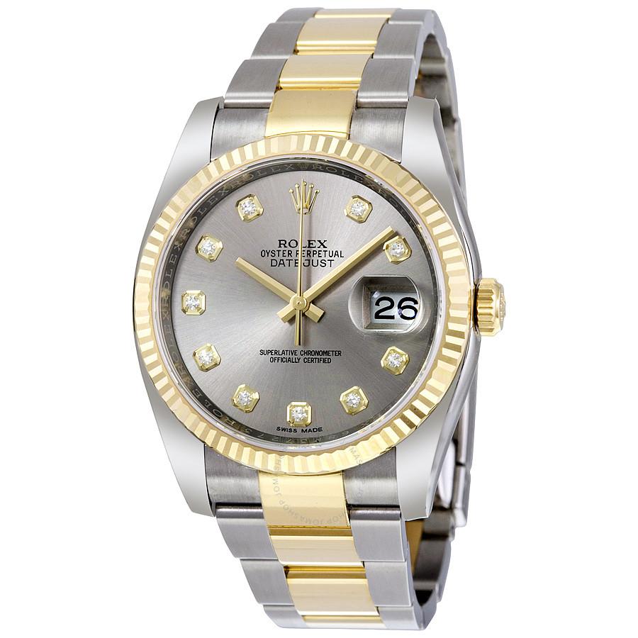 Replica Rolex Datejust Watches 116233GYDO