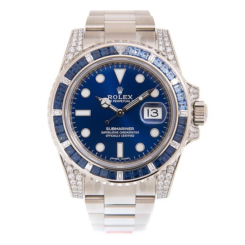 Replica Rolex Submariner Watches 116659PAVEO